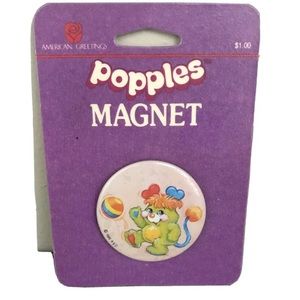 Vintage 1986 Popples Magnet